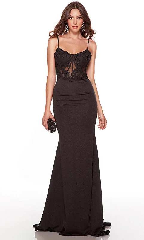 Women's Trendy Outfits Alyce Paris 61456 - Scoop Gown