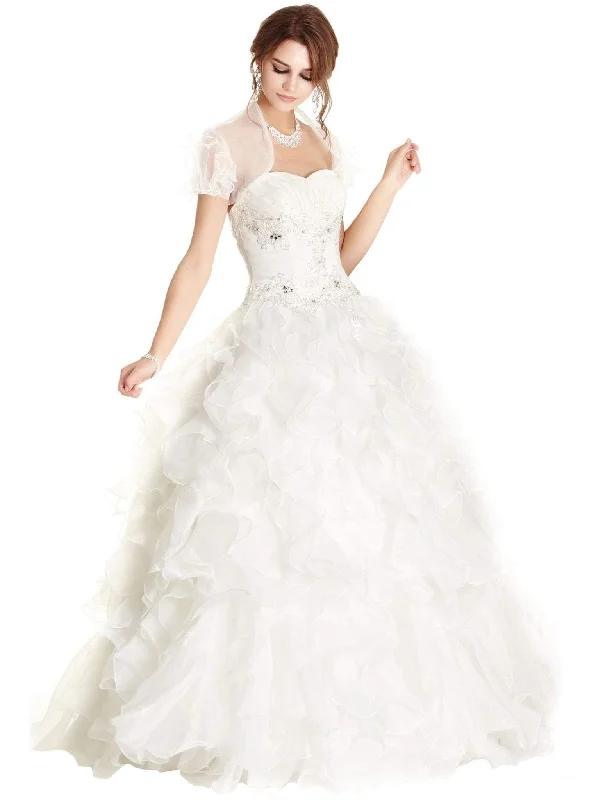 Women's Travel Apparel Trevi Collection - Ballgown With Bolero