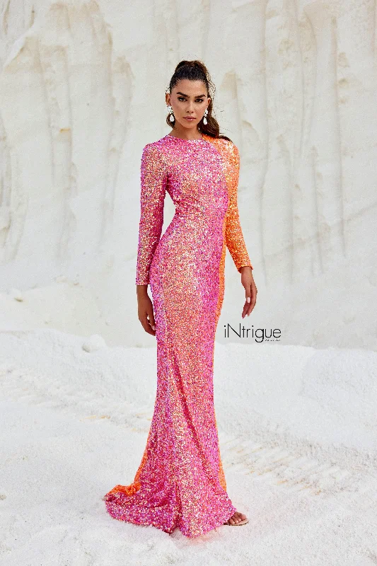 Women's Stylish Professional Apparel Blush by Alexia Designs 91022 - Sequin Jewel Neck Gown Women's Stylish Professional Apparel Blush by Alexia Designs 91022 - Sequin Jewel Neck Gown