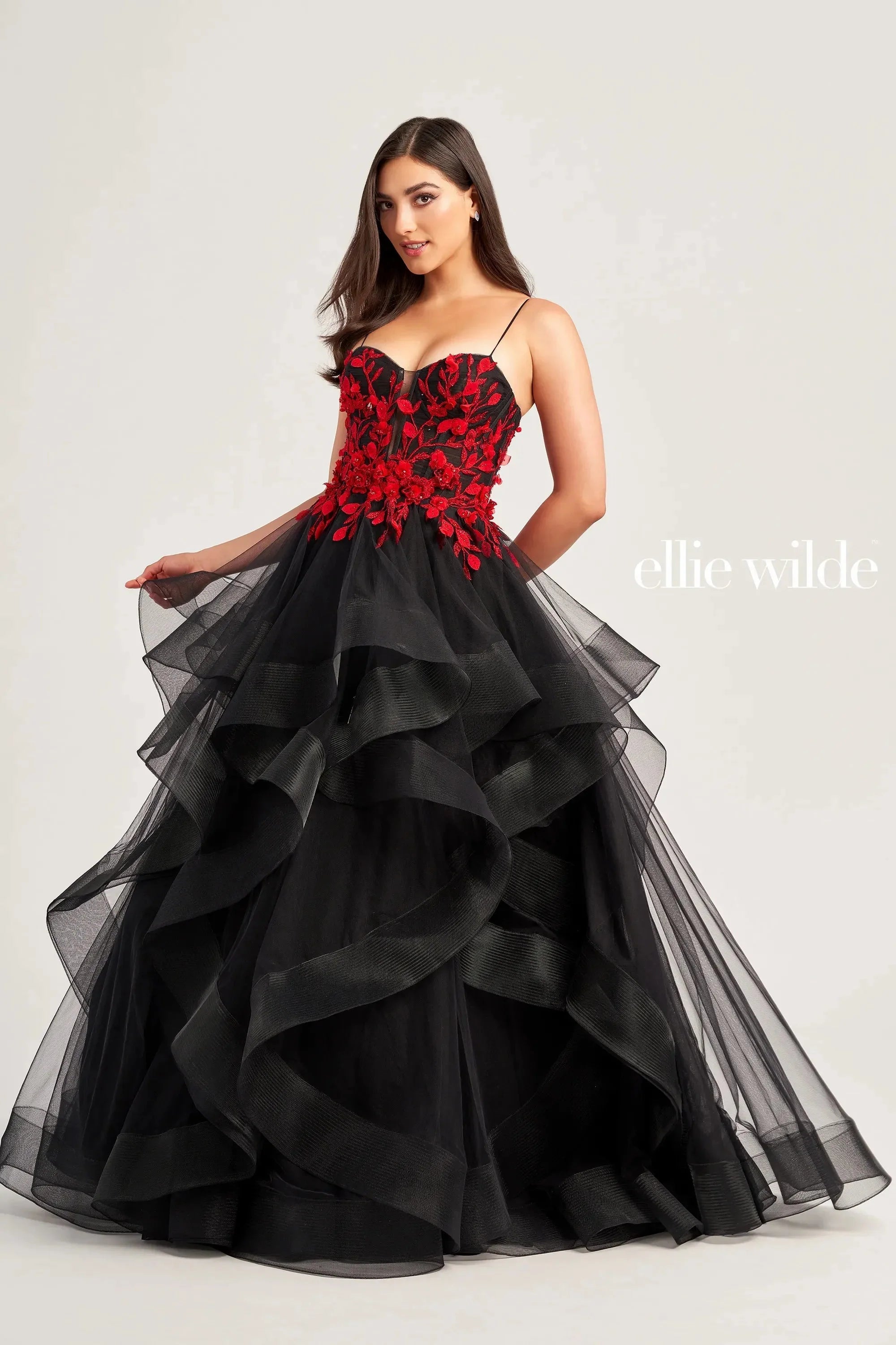 Chic Women's Garments Ellie Wilde EW35070 - Sweetheart Neck Corset Ballgown