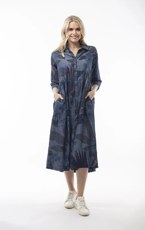 Orientique Soft Cotton Dress Huge Savings On Parisian Styles