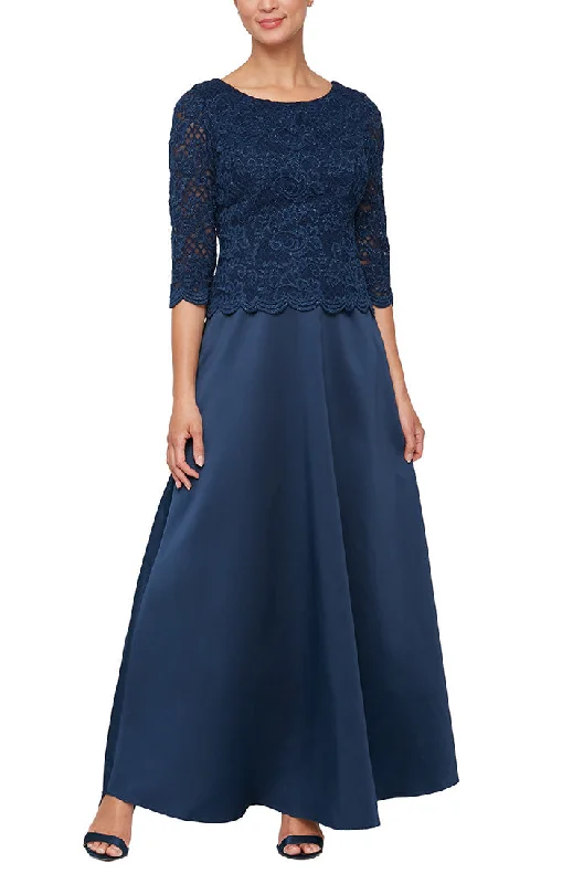 Women's Holiday Clothing Alex Evenings 82122507 - A-Line Dress