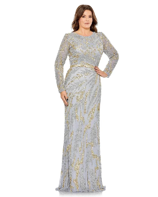 Vintage Clothing For Women Mac Duggal 5358 - Embellished High Neck Gown