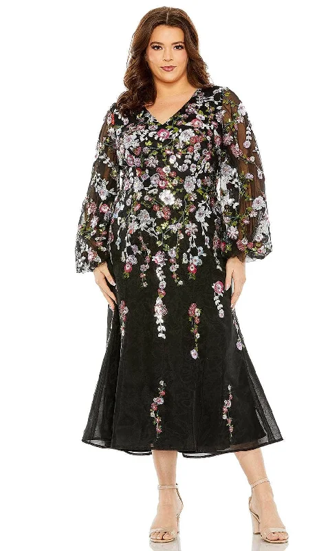 Affordable Trendy Clothes For Women Mac Duggal 20474 - Sequin Floral Pattern Full Back Dress Affordable Trendy Clothes For Women Mac Duggal 20474 - Sequin Floral Pattern Full Back Dress