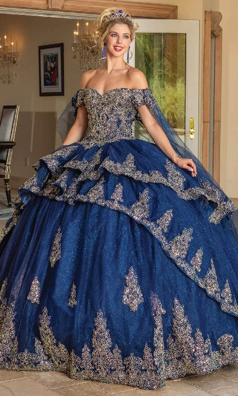 Seasonal Women's Fashion Trends Dancing Queen 1723 - Draped Ballgown