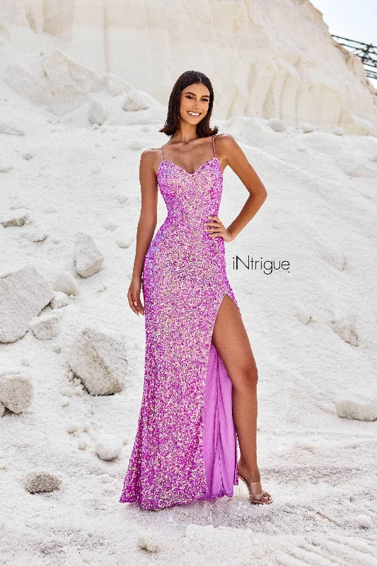 Women's Garments Blush by Alexia Designs 91040 - Sleeveless Open Back Gown