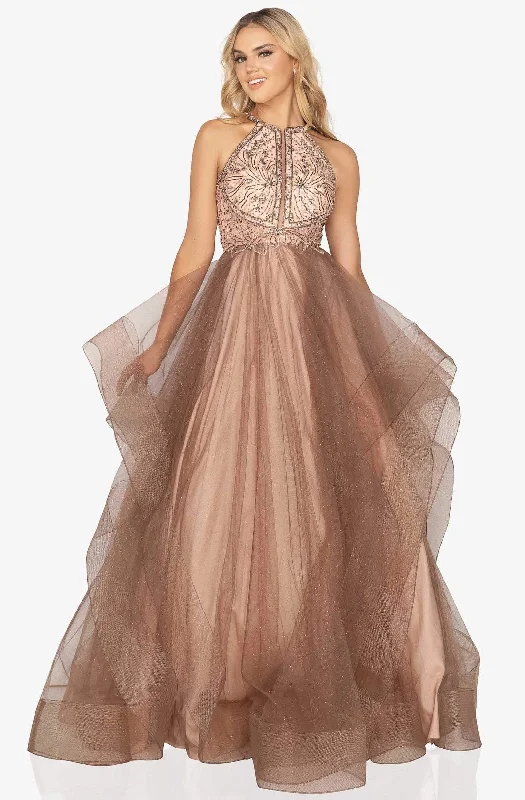 Casual Clothing for Women Terani Couture - Beaded Sleeveless Tiered Prom Gown 2011P1217 Casual Clothing for Women Terani Couture - Beaded Sleeveless Tiered Prom Gown 2011P1217