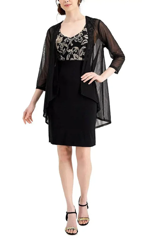 Vintage-Inspired Women's Apparel Connected Apparel TZC50809M1 - V-Neck Dress