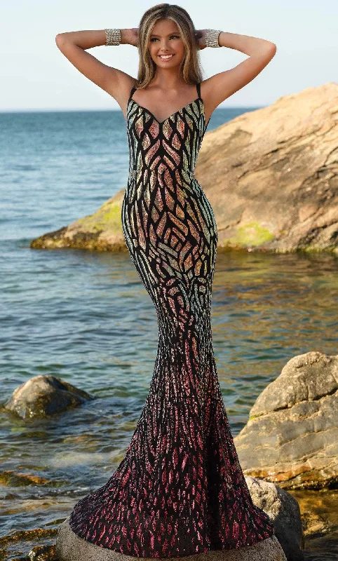Women's Athletic Apparel Blush by Alexia Designs 20521 - Strappy Gown