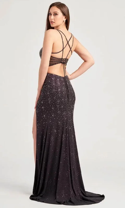 Women's Activewear Attire Ellie Wilde EW35064 - Scoop Neck Rhinestone Embellished Gown Women's Activewear Attire Ellie Wilde EW35064 - Scoop Neck Rhinestone Embellished Gown