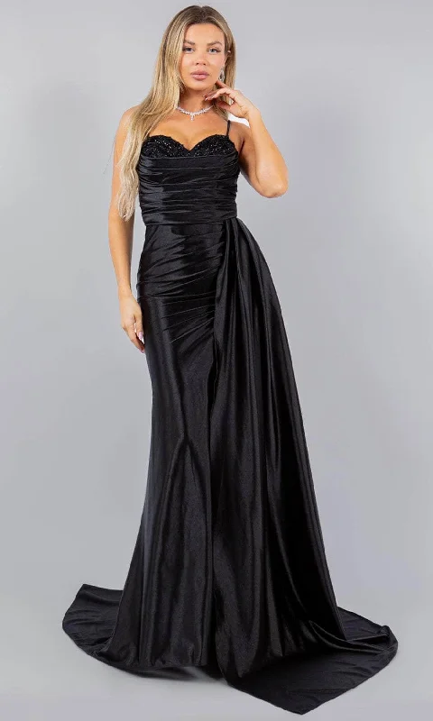 Trendy Outfits For Ladies Cinderella Couture 8082J - Sleeveless Sweetheart Prom Gown