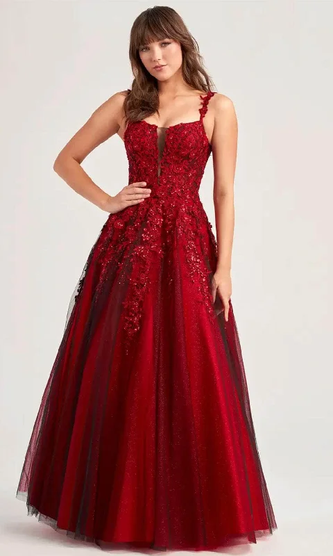 Affordable Women's Outfit Ellie Wilde EW35068 - Sleeveless A-line  Gown