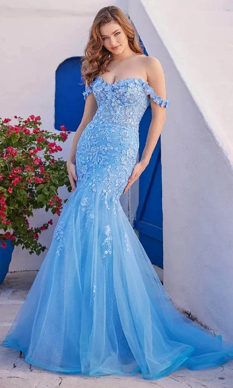 Women's Work Outfit For The Office Ellie Wilde EW35102 - Sweetheart Mermaid Gown