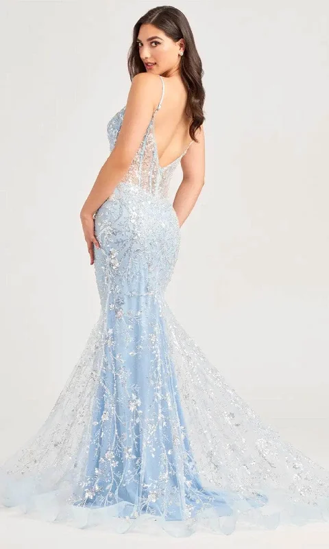Women's Work Outfit For The Office Ellie Wilde EW35204 - Embellished Mermaid Gown