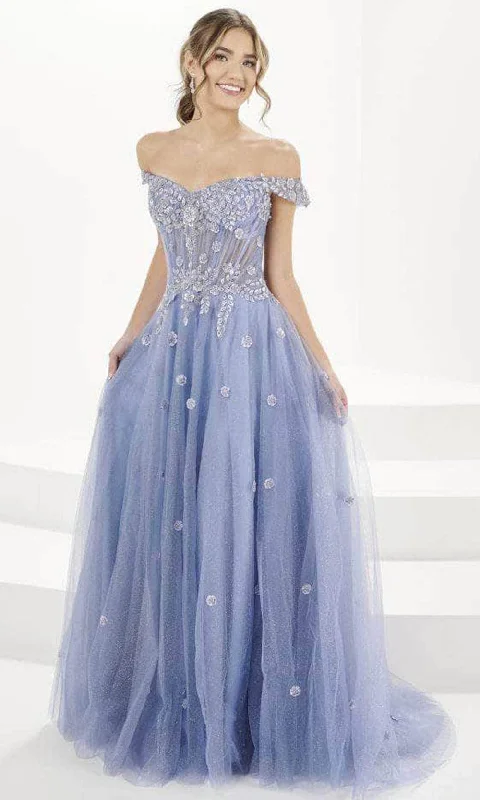 Women's Travel Garments Tiffany Designs 16064 - Off Shoulder Gown