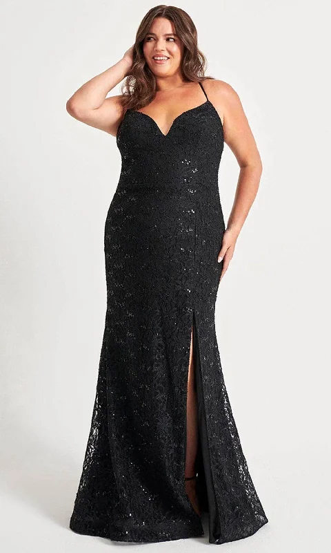 Seasonal Women's Fashion Trends Faviana 9546 - Lace Gown