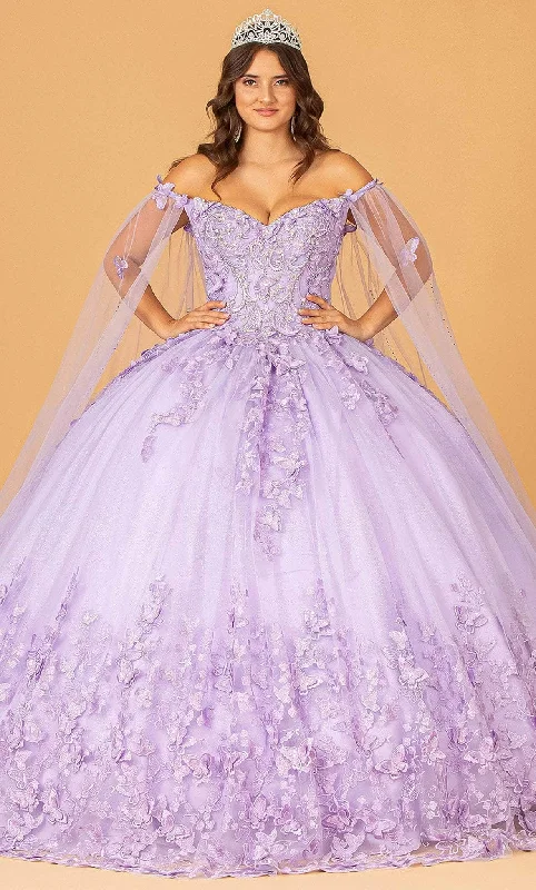 Women's Comfortable Garments Elizabeth K GL3110 - Off Shoulder Ballgown