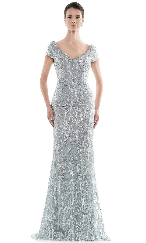 Women's Clothing With Trendy Designs Rina Di Montella - Embroidered Gown RD2716
