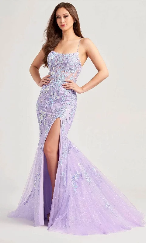 Women's Evening Wear Attire Ellie Wilde EW35057 - Sleeveless Scoop Neck Gown