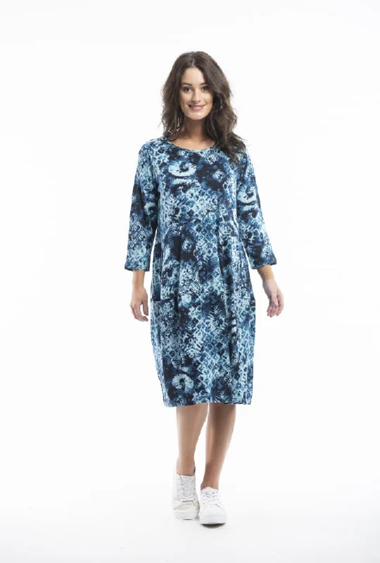 Orientique Stretch Cotton Dress Save On Inspired Styles