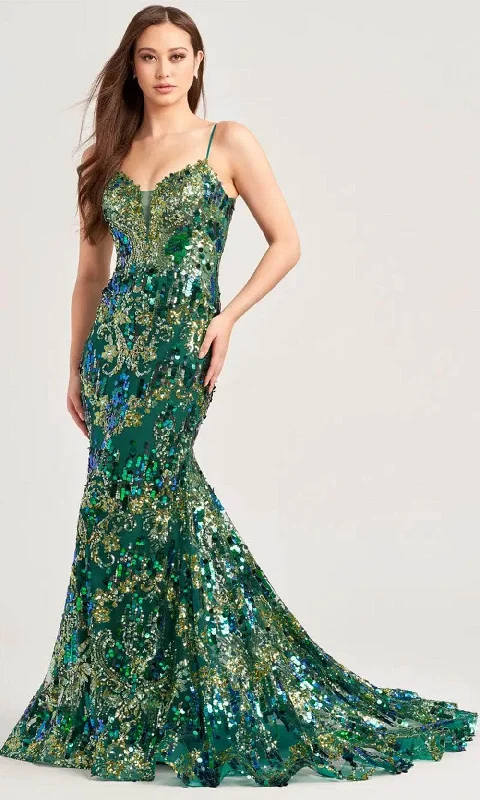 Women's Stylish Vacation Attire Ellie Wilde EW35228 - Sleeveless Fitted Bodice Gown Women's Stylish Vacation Attire Ellie Wilde EW35228 - Sleeveless Fitted Bodice Gown