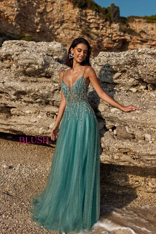 Women's Professional Garments Blush by Alexia Designs 12148 - Sleeveless V-Neck Ballgown Women's Professional Garments Blush by Alexia Designs 12148 - Sleeveless V-Neck Ballgown