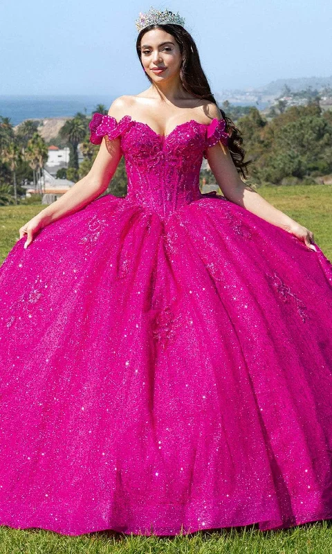 Women's High Street Fashion Cinderella Couture 8120J - Off-Shoulder Beaded Ballgown Women's High Street Fashion Cinderella Couture 8120J - Off-Shoulder Beaded Ballgown